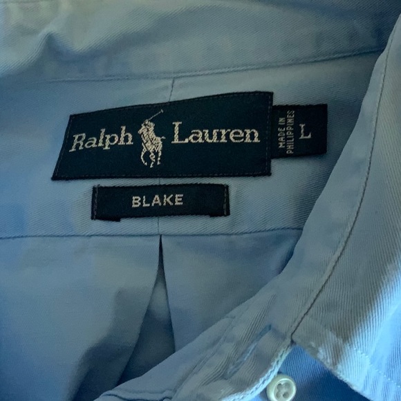 LS L Men’s Polo Shirt- Vintage - Picture 2 of 3